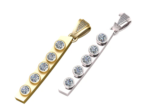 Bar pendant 3D Print Model