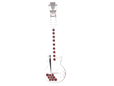 Guitar pendant Modelo de impresión 3D