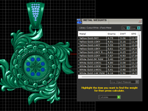 Vintage pendant Modelo de impresión 3D