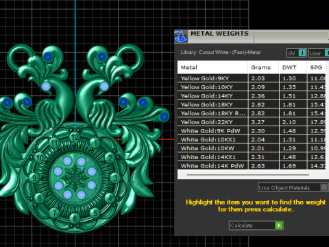 Peacock pendant 3D Print Model