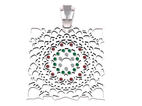 Filigree pendant 3D-Druckmodell