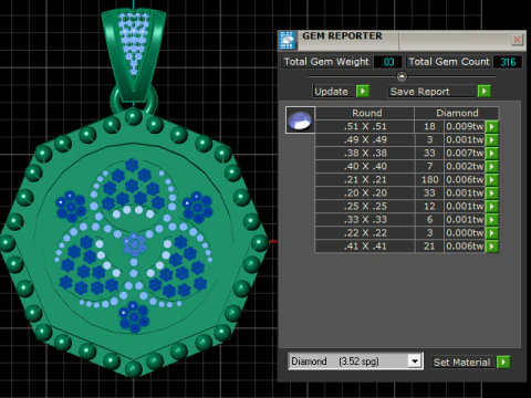 Geometric pendant 3D Print Model
