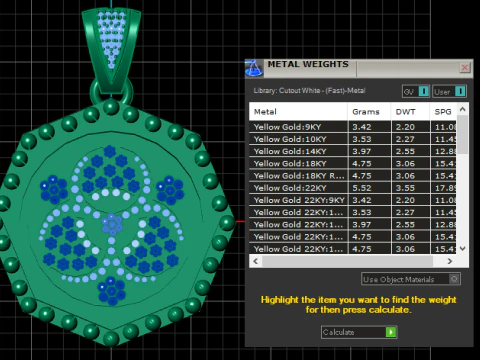 Geometric pendant 3D Print Model