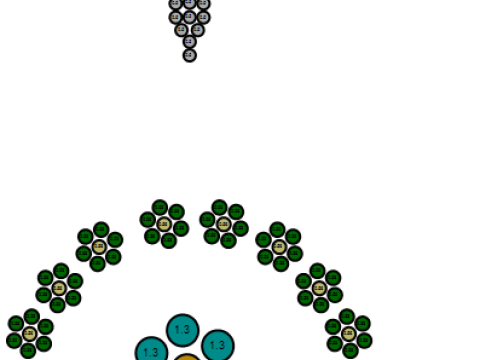Floral diamond pendant Model Cetak 3D