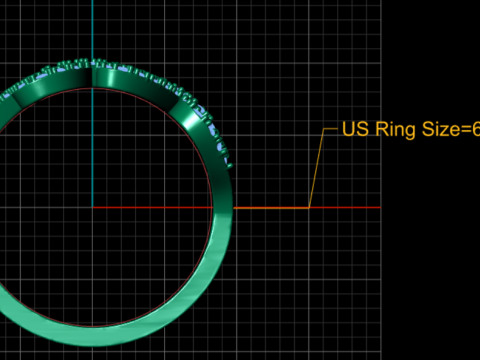 Love statement ring 3D 프린트 모델