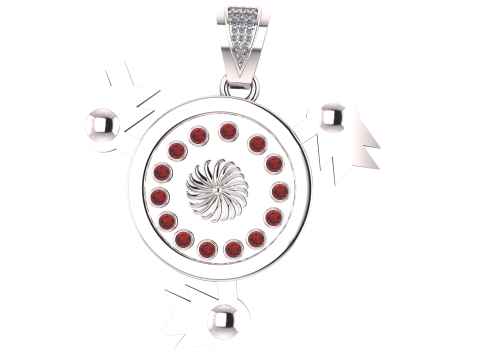 Gold Design PENDANT 3D प्रिंट मॉडल