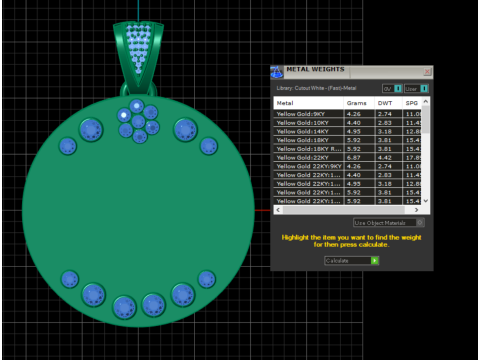 Space elite pendant 3Dプリントモデル