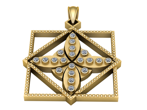 G eometric pendant 3D Принт Модель