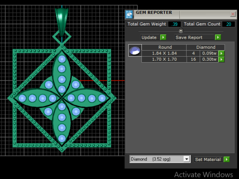 G eometric pendant 3D Принт Модель