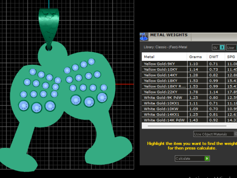 Cheers pendant 3D 打印模型