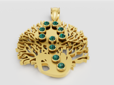 Fish pendant 3D 打印模型
