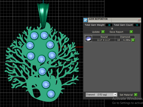 Fish pendant 3D 打印模型