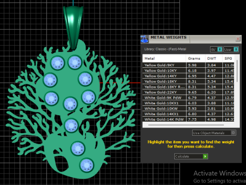 Fish pendant 3D 打印模型