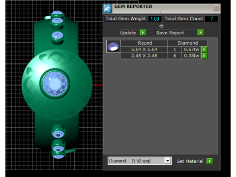 Artistic gold pendant 3D 打印模型