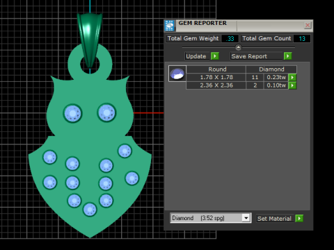 OAWOOL shield pendant 3D 打印模型