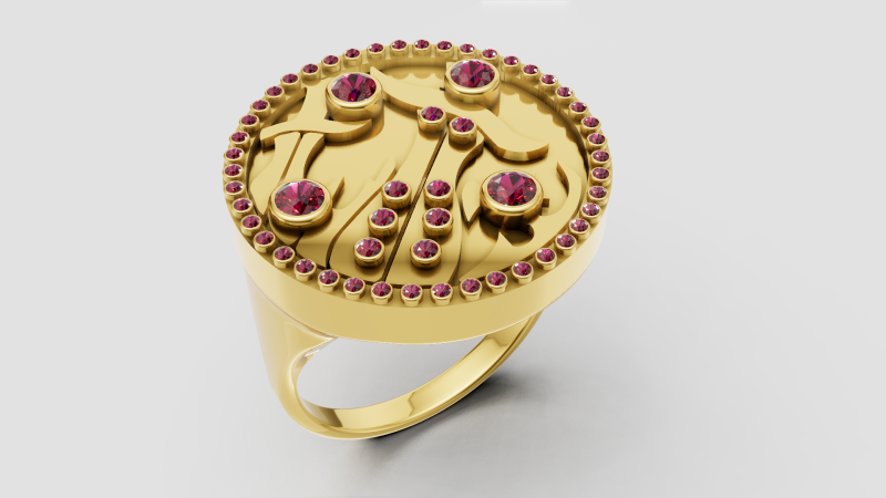 Statement ring Modelo de impresión 3D .c4d .max .obj .3ds .fbx .stl .blend 