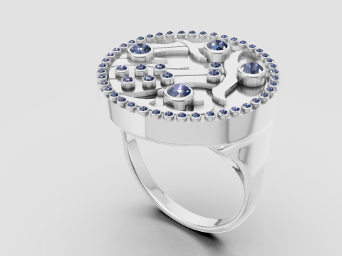 Statement ring Modelo de impresión 3D