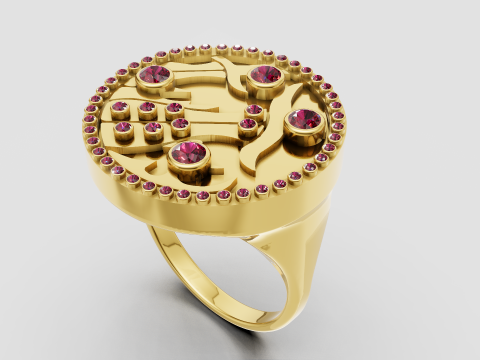 Statement ring Modelo de impresión 3D