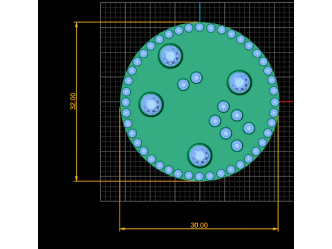 Statement ring 3D Print Model
