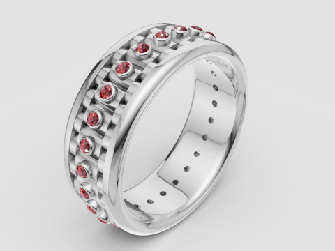 Mens gold ring 3D Druckmodell