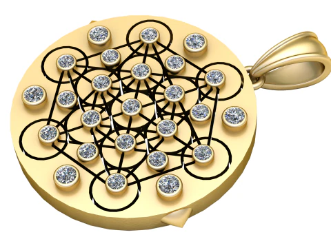 Tree of life pendant 3D Print Model