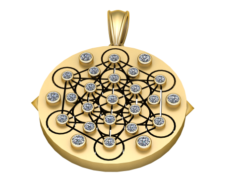 Tree of life pendant 3D Baskı Modeli