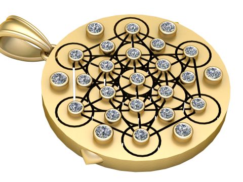 Tree of life pendant 3D Baskı Modeli