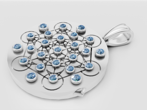 Tree of life pendant 3D Baskı Modeli