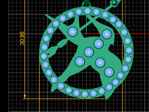 Sagittarius pendant Modèles 3D en vedette