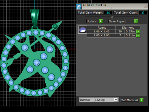 Sagittarius pendant Modèles 3D en vedette