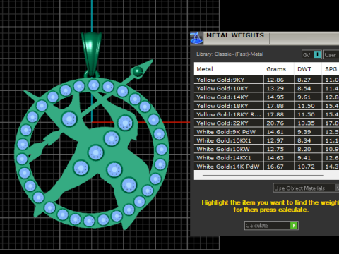 Sagittarius pendant Modèles 3D en vedette