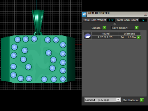Pisces pendant 3D-printmodel