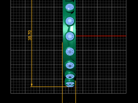 Gold Eternity Band pendant Modèles 3D en vedette