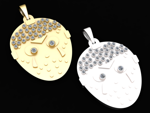 Owl pendant Model do druku 3D