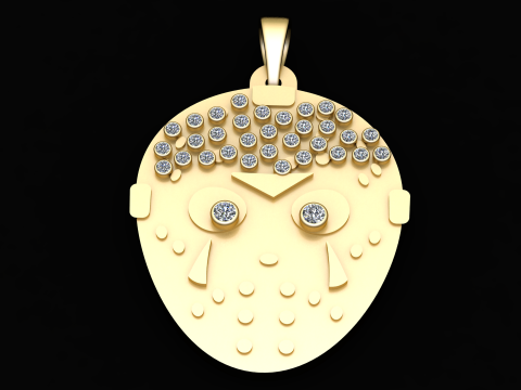 Owl pendant 3Dプリントモデル