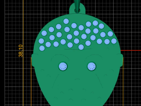 Owl pendant 3D Print Model