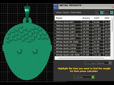 Owl pendant 3D Print Model
