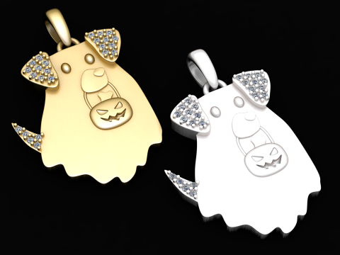 Halloween PENDANT Modèles 3D en vedette