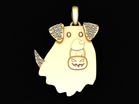 Halloween PENDANT 3D Принт Модель