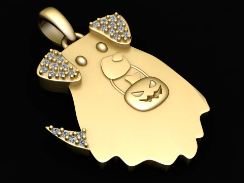 Halloween PENDANT 3D Print Model
