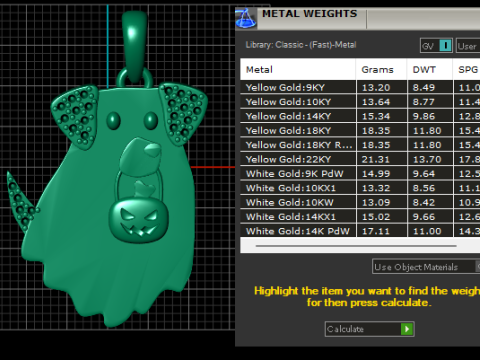 Halloween PENDANT 3D Принт Модель