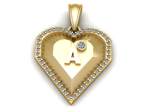 Initial pendant 3D Print Model