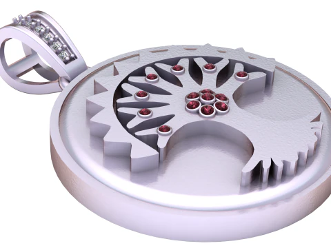 3D printable pendant 3D Print Model