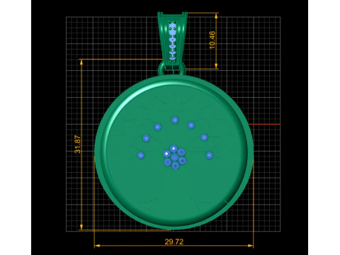 3D printable pendant 3D Print Model