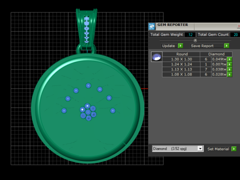 3D printable pendant 3D-printmodel