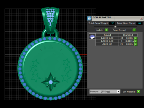 Lion Head Pendant 3D Baskı Modeli