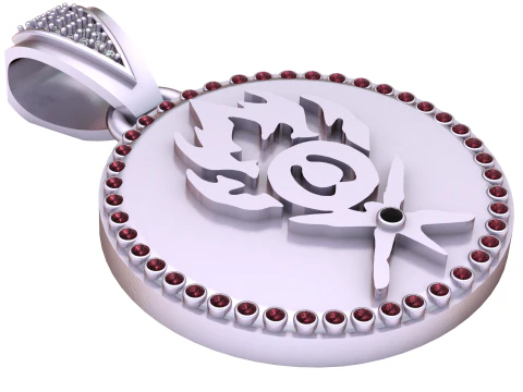 Mystic Pendant 3D Print Model