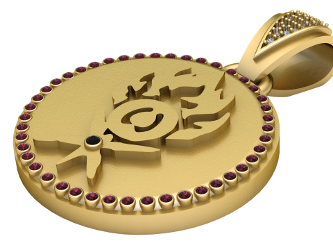 Mystic Pendant Modèles 3D en vedette