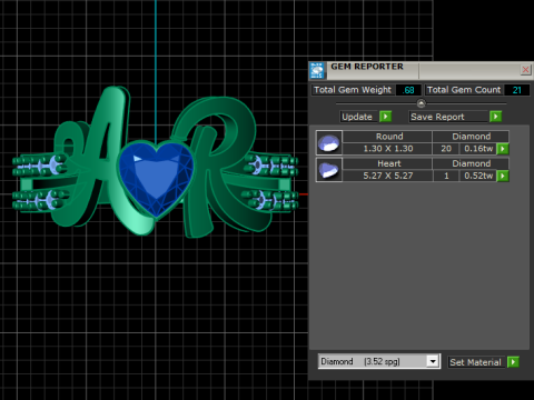ShipJewel Expression pendant 3D 打印模型