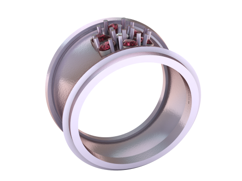 ROUND RING PANDANT 3D PRINTABLE MODAL 3D 打印模型
